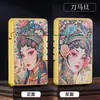 Novo modelo Langsheng chama de aço dupla face impressão colorida isqueiro inflável masculino, disponível para dropshipping em transmissões ao vivo do Douyin e Kuaishou