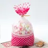 Saco Criativo para Embalagem de Doces de Feriado Saco com Zíper para Biscoitos Saco Transparente para Presente de Aniversário Sacola Pequena para Presente Sacola de Maçã