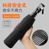 Paraguas automático transparente Secrets con logo impreso, doble propósito para sol y lluvia, parasol, goma negra, fabricantes, venta al por mayor, en stock
