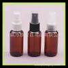 Frasco spray marrom de 40ml frasco spray de beleza frasco spray de pressão para líquidos frasco spray pequeno de beleza frasco de perfume