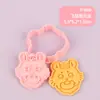 Serie Usachi de Año Nuevo Molde para Galletas 3D Simulación DIY Galleta Fondant Diseño Tridimensional Tipo Prensa