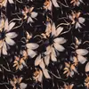 Flor de Magnolia 180g Lana y Seda Engrosada Tela Estampada Otoño e Invierno Capa Base Ropa Interior Térmica de Cuello Alto Ropa