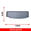 Adecuado para Suzuki 18 Ertiga/21 XL7 alfombrilla de maletero, alfombrilla de maletero interior TPE resistente al desgaste e impermeable