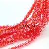 Bolas de flores de 10 mm, cuentas sueltas de cristal de hortensia, cuentas de cristal brillantes, accesorios de joyería hechos a mano para pulseras y collares.