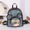 Nueva Llegada Bolsa de Lentejuelas para Niños Lindo Dibujo Animado Princesa Mickey Mochila Moda Femenina Casual Elegante Bolsa de Brillo
