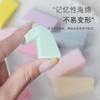 Bloque Esponja Gradiente para Uñas Rubor de Uñas Triángulo Colorido Hueco Esponja para Dar Toques Polvos Compactos 10 Paquetes Mixtos