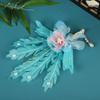 24 Nuevo Diseño Original Antiguo Hecho a Mano Caliente Flores Horquilla Fénix Colgante Ceja Accesorios Maquillaje Tocado Hanfu