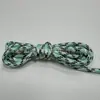 Cuerda Redonda de Poliéster Tricolor Nueva de 5 mm Color Dopamina Paracord de 5 mm Cuerda para Bolso DIY Cordón Ropa Sombrero Pantalones