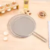 Malla de acero inoxidable 304 para cocinar, freír pescado, red anti-salpicaduras de aceite, rejilla para freír, tapa de olla separadora de aceite, herramienta anti-desbordamiento para olla