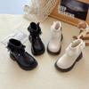 Botas Martin de Caña Corta con Encaje de Perlas para Niñas Suela Blanda 2026 Otoño e Invierno Nueva Moda Estilo Coreano