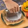 Prensa para Hotcakes de Acero Inoxidable para Uso Doméstico, Fabricante de Hotcakes, Prensa de Mano para Hotcakes, Prensa para Tortitas de Cebolleta, Plancha de Hierro para Barbacoa Prensada a Mano, Prensa para Fideos de Calamar