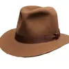 Chapéu de Lã Mais Vendido Transfronteiriço, Chapéu de Feltro de Ovelha Colorido da Moda e Usável, Decoração com Fita de Laço, Chapéu 100% Lã, Macio