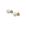 Moda, Sencillo, Versátil, Lujo Ligero, Exquisito, Para el Trabajo, Suave, Estilo Dulce, Pendientes de Cerámica con Perla Colgante, Pendientes Nuevos para Mujer