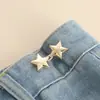 Hebilla de Cintura Desmontable Estrella Pequeña, No Requiere Costura, Botón Adelgazante de Cintura, Reductor de Cintura para Jeans, Herramienta Adelgazante de Cintura