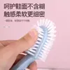 Cepillo de zapatos de cinco caras, cepillo de limpieza de zapatos doméstico de cerdas suaves y mango largo, multifuncional, elimina eficazmente la suciedad sin dañar los zapatos, una herramienta de limpieza que se puede colgar para guardarla