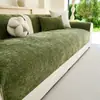 Nuevo Cojín de Sofá de Chenilla Estilo Lujo Ligero Tacto de Alta Calidad Cojín de Asiento Antideslizante Anti-Garras de Gato Funda de Sofá Transfronteriza Tela de Cubierta