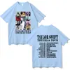 Ropa de mujer de manga corta de comercio exterior estilo Taylor Swift transfronteriza Europa y Estados Unidos algodón transfronterizo Camiseta Taylor camiseta para mujer molde