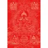 Pintura Colgante Dorada Thangka Hombre Sabio Bodhisattva Manjushri Dibujo Lineal Pintura al Óleo Digital Colorear DIY Regalo Pintado a Mano Pintura al Óleo De Zhu