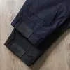 Jeans Reto Masculino de Verão Europeu, Azul Escuro, com Sarja Stretch, Macio, Respirável, Calça Longa de Alta Qualidade