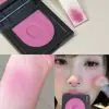 Rubor de Luz Suave para una Mejilla Besable, Atmósfera de Vitalidad Primaveral, Acabado Mate Natural, Rubor Crema Triturado Iluminador y Mejorador del Cutis