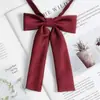 Gravata borboleta Jk Feminina Estilo Uniforme Japonês Gravata Pequena Camisa de Uniforme Escolar Sem Gravata Gola de Uniforme de Marinheiro Flor Academia Estilo Fita