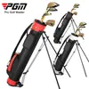 PGM Bolsa de Golf PU Impermeable Logo Bordado Ligera Para 9 Palos Fabricante de Bolsa con Patas de Golf