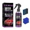Spray de Revestimento para Carro 3 em 1 Sem Etiqueta Transfronteiriço Tinta de Revestimento para Carro Cera Limpeza Manutenção Polimento de Manchas Spray