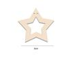 Bandera nórdica de cinco puntas con forma de estrella para fiesta de cumpleaños, pegatinas de pared para habitación de niños, decoración de fondo, accesorios para fotos.