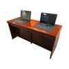 Escritorio Plegable para Computadora con Recubrimiento de Pintura Xi'An, Monitor de Pantalla LCD para Conferencias Sin Papel Chongqing, Escritorio de Oficina de Madera Maciza para Uso Doméstico