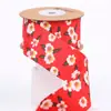 Cinta con estampado floral coreano lazo hecho a mano DIY tocado accesorios para el cabello correa de ramo tela con estampado de flores y hierba