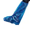 Cubrezapatos de Plástico Personalizados para Días Lluviosos, Engrosados, Resistentes al Desgaste, Antideslizantes, Impermeables, Cubrezapatos Desechables hasta la Rodilla, Cubrezapatos para Rafting