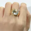 Anillo Nuevo Estilo Europeo y Americano Único Simple Material Diseño de Nicho Temperamento Tendencia de Moda Anillo de Lujo Ligero Venta al por Mayor