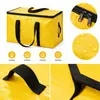 2026 Nuevo Modelo Transfronterizo Plegable Impermeable y Resistente a Manchas Bolsa para Mudanzas, Bolsa con Cremallera de Almacenamiento de Gran Capacidad, Bolsa Tejida de PE con Recubrimiento de PP