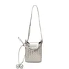 Bolso Pequeño Cuadrado Tejido Transfronterizo para Mujer 2026 Nueva Moda de Primavera Bolso Cubo Versátil Bolso de Mano de Gran Capacidad Bolso Cruzado