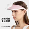 Sombreros al por mayor para mujer, Pequeño ala de verano para niñas, Parte superior vacía, Protección UV, Parasol para ciclismo, Protección solar, Sombrero de moda