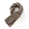 Cachecol Infantil de Cashmere Outono e Inverno, Cachecol de Menino, Cachecol de Menina Espessado Quente e à Prova de Vento, Cachecol Pequeno para Pescoço de Bebê