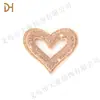 Decoração de Sapato com Laço Brilhante de Strass Completo para Mulheres, Acessórios de Fivela para Sapato, Materiais para Sapato e Bolsa Artesanais DIY Atacado