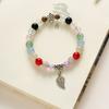 Joyería de cerámica Dezhen Pulsera estilo étnico Mori pulsera tejida a mano estudiante femenina simple personalizada suministro para puesto