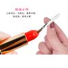 Pincel labial pequeno com cabo transparente, para atacado, pincel labial curto com capa protetora, pincel labial cabo curto, cerdas de fibra, pincel labial 5.4