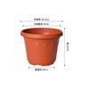 Fabricante Atacado Vasos de Flores de Plástico Espessos Duráveis para Plantas Verdes Pothos Vasos de Flores para Casa Varanda Vasos de Mudas Vasos de Flores para Plantio