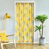 Cortina de Puerta Cortina Corta Tela Venta al por Mayor Tela para Cortinas Textil para el Hogar Estilo Pastoral Coreano Tela Jacquard Floral Pequeña Precio Especial Corte Cero