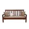 Cojín de Sofá Grueso de Madera Maciza con Pelo de Conejo Artificial Cojín de Felpa Antideslizante de Invierno Otoño e Invierno Cojín para Sillón de Sofá de Palisandro