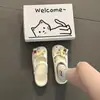 Zuecos de Dibujos Animados Lindos de Doble Uso para Mujer, Moda Verano 2026 Sandalias Cerradas Antideslizantes de Suela Gruesa Originales