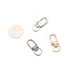 Punto de fábrica accesorios para teléfono móvil llavero aleación de zinc hebilla para equipaje accesorios de ferretería para juguetes hebilla para perro hebilla de resorte