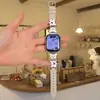 [Correa] Adecuada para Correa Apple S12Iwatch S10987Se Dibujo Lineal Cachorro Linda y Moderna Pulsera