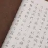 Caligrafia do Calígrafo da Dinastia Yuan Zhao Mengfu e Zhao Ziyang: Prática de Traçar os Caracteres Vermelhos do Luo Shen Fu em Papel Xuan para Iniciantes