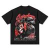 Camisetas de Manga Larga y Manga Corta Estampadas Retro Americano Vintage Air Legend, Tela Pesada Lavada, Cuello Pequeño, Certificación Transfronteriza
