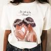 Primavera verão verão novo gato letras simples moda camiseta uma geração de feminina manga curta camiseta feminina verão