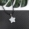 Colgante Estrella Pequeña Transfronterizo 20*6mm Colgante de Vidrio Accesorios para Joyería Accesorios para Collares DIY Estrella de Cinco Puntas Mayoreo