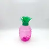 Comercio Exterior Sudeste Asiático Taza Linda de Piña Estilo Coreano Ins Taza de Agua Taza con Popote para Jugo Bebida Fría 500ml Taza de Plástico de Fruta
